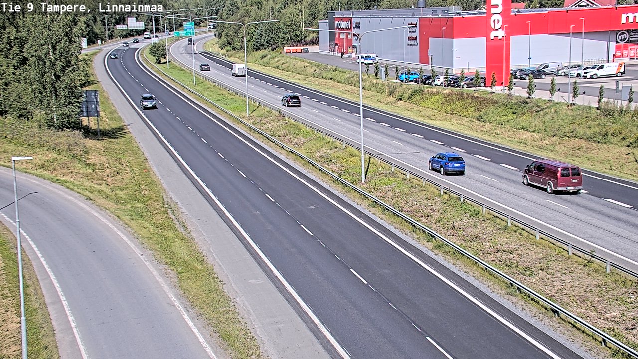 Kelikamerat Kuva Tie 9 Tampere, Linnainmaa, Tampere, Pirkanmaa