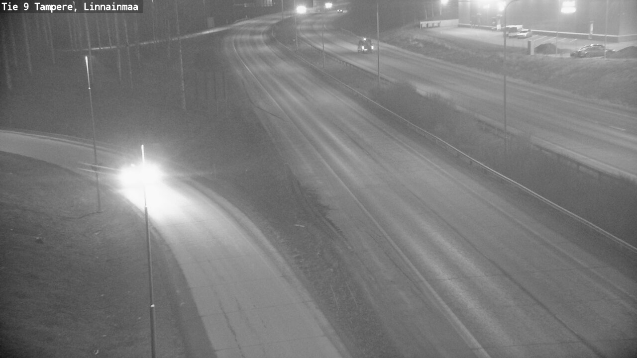 Weather Camera Image Väg 9 Tammerfors, Linnainmaa, Tampere, Pirkanmaa