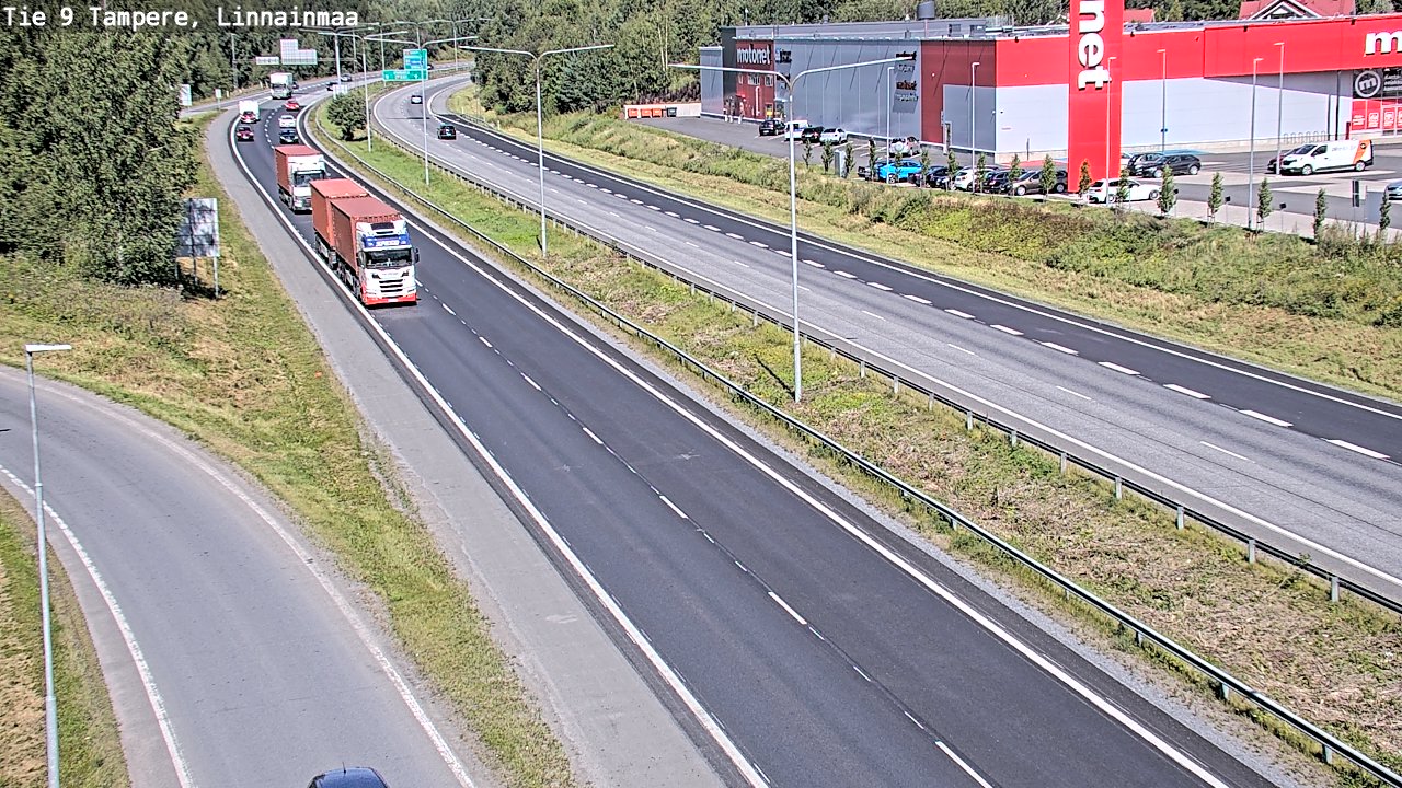 Kelikamerat Kuva Tie 9 Tampere, Linnainmaa, Tampere, Pirkanmaa
