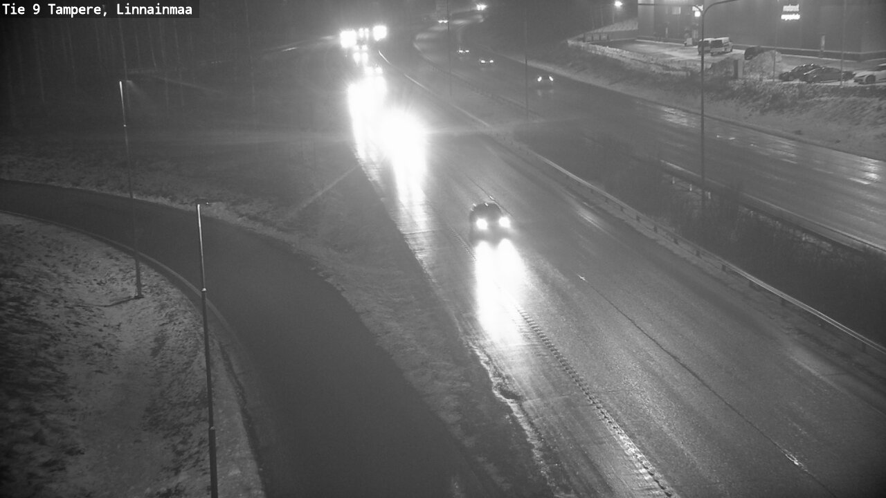 Weather Camera Image Väg 9 Tammerfors, Linnainmaa, Tampere, Pirkanmaa