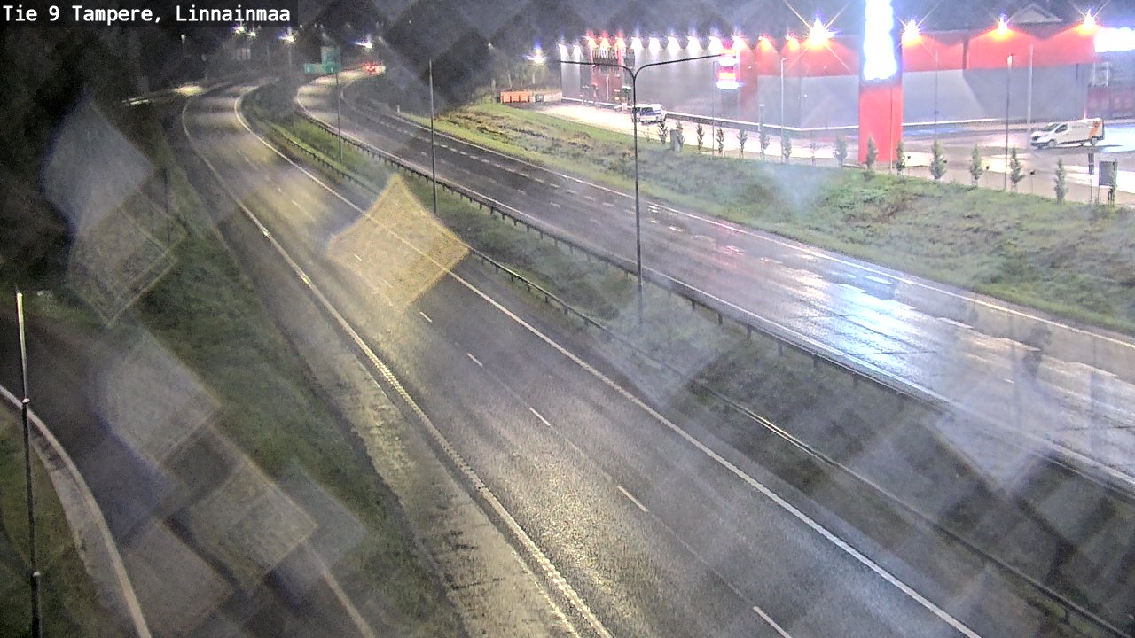 Weather Camera Image Väg 9 Tammerfors, Linnainmaa, Tampere, Pirkanmaa