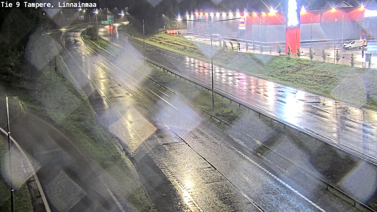 Weather Camera Image Väg 9 Tammerfors, Linnainmaa, Tampere, Pirkanmaa
