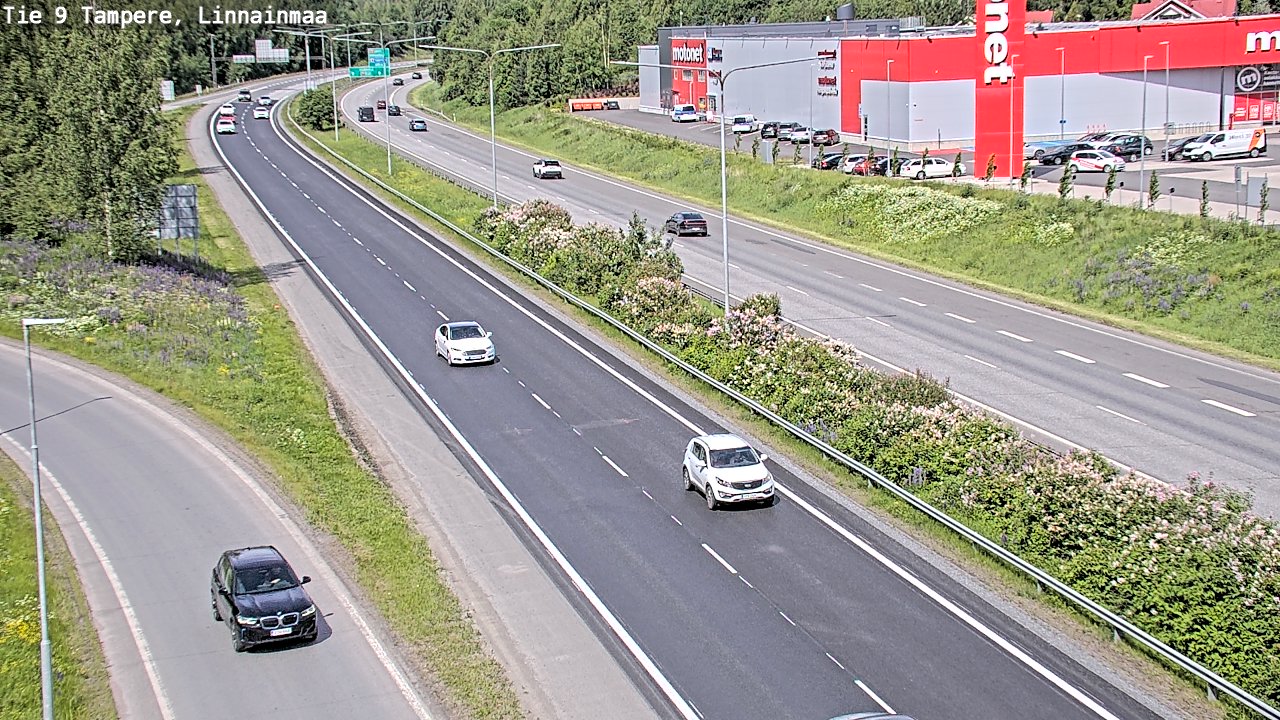 Kelikamerat Kuva Tie 9 Tampere, Linnainmaa, Tampere, Pirkanmaa