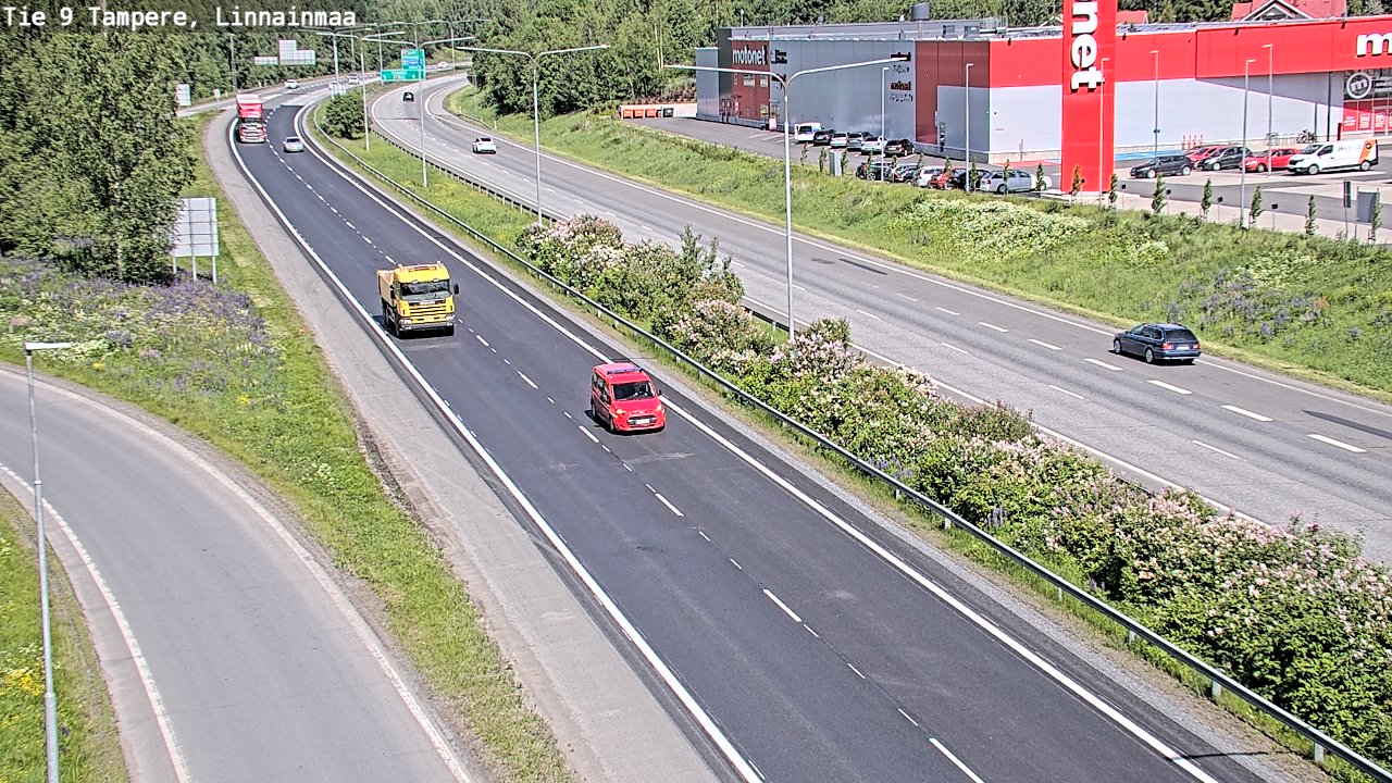 Kelikamerat Kuva Tie 9 Tampere, Linnainmaa, Tampere, Pirkanmaa