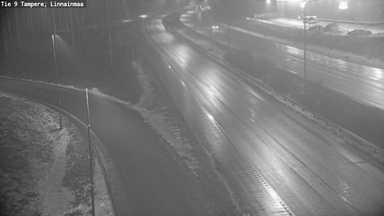 Weather Camera Image Väg 9 Tammerfors, Linnainmaa, Tampere, Pirkanmaa