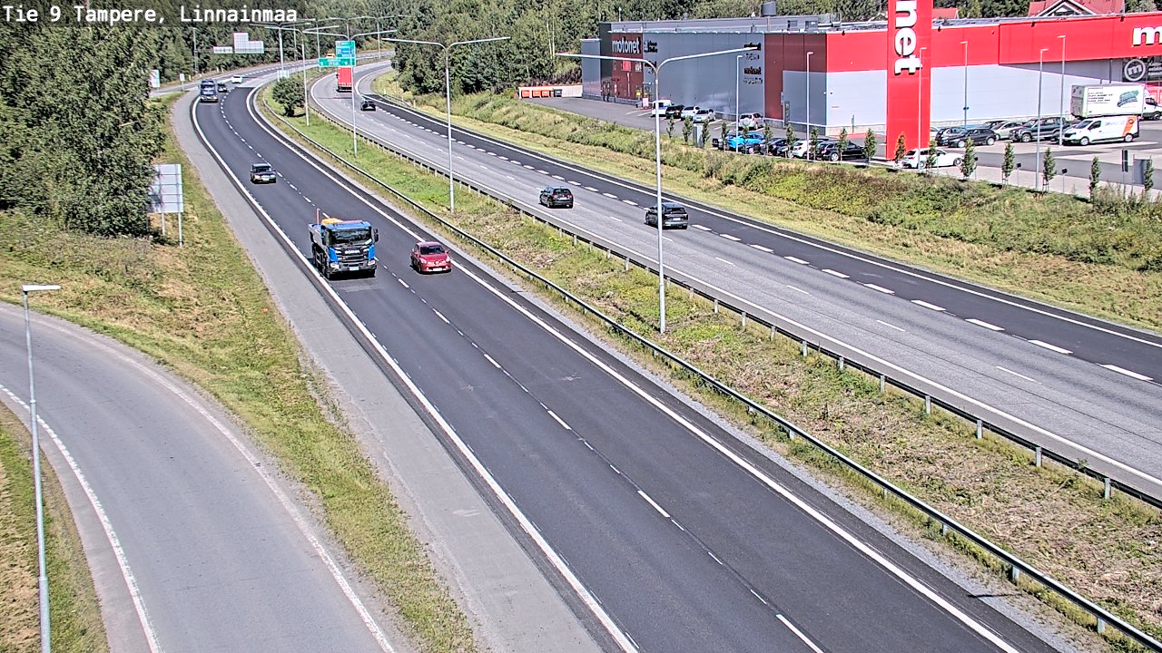 Kelikamerat Kuva Tie 9 Tampere, Linnainmaa, Tampere, Pirkanmaa