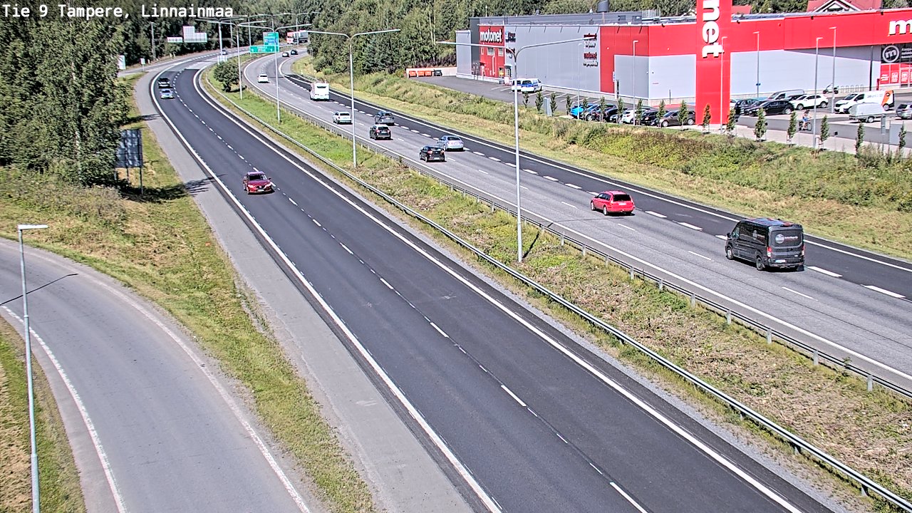 Kelikamerat Kuva Tie 9 Tampere, Linnainmaa, Tampere, Pirkanmaa