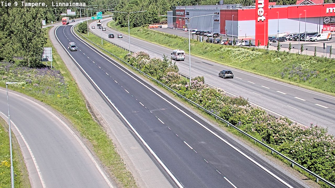 Kelikamerat Kuva Tie 9 Tampere, Linnainmaa, Tampere, Pirkanmaa