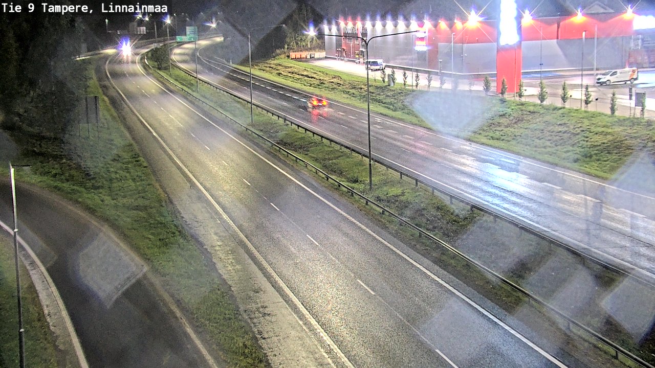 Weather Camera Image Väg 9 Tammerfors, Linnainmaa, Tampere, Pirkanmaa