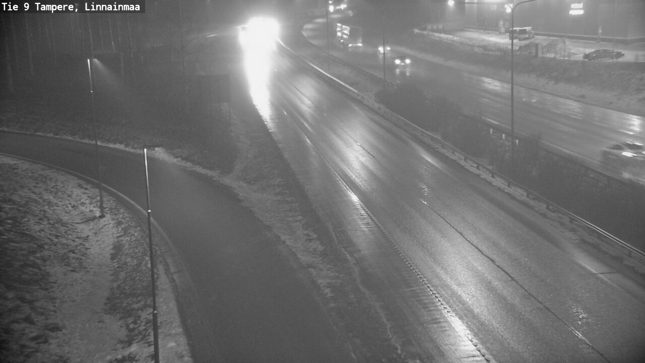 Weather Camera Image Väg 9 Tammerfors, Linnainmaa, Tampere, Pirkanmaa
