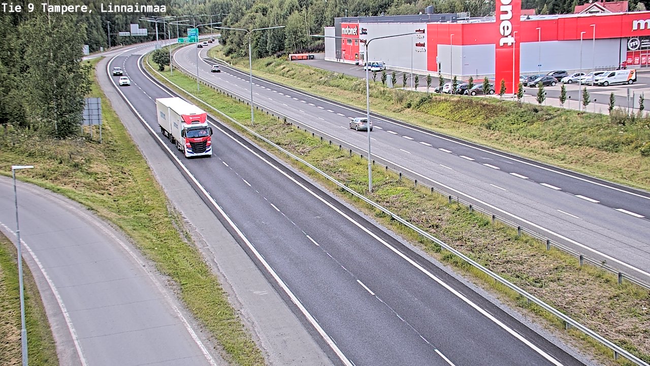 Kelikamerat Kuva Tie 9 Tampere, Linnainmaa, Tampere, Pirkanmaa
