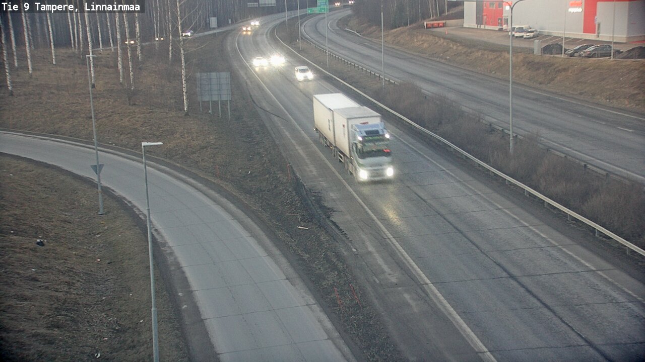 Weather Camera Image Road 9 Tampere, Linnainmaa, Tampere, Pirkanmaa