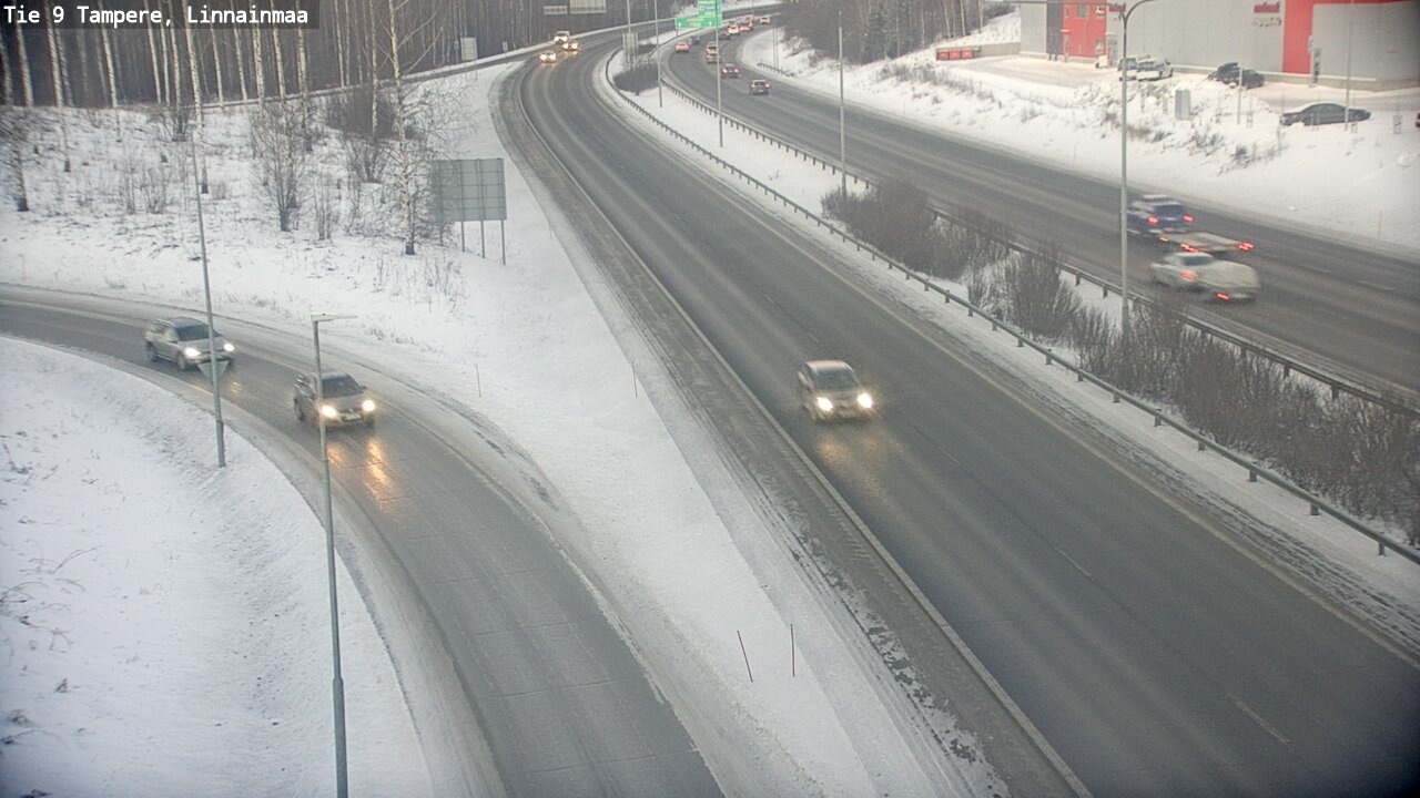 Weather Camera Image Road 9 Tampere, Linnainmaa, Tampere, Pirkanmaa