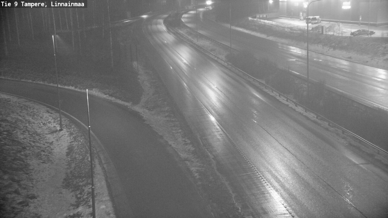 Weather Camera Image Väg 9 Tammerfors, Linnainmaa, Tampere, Pirkanmaa