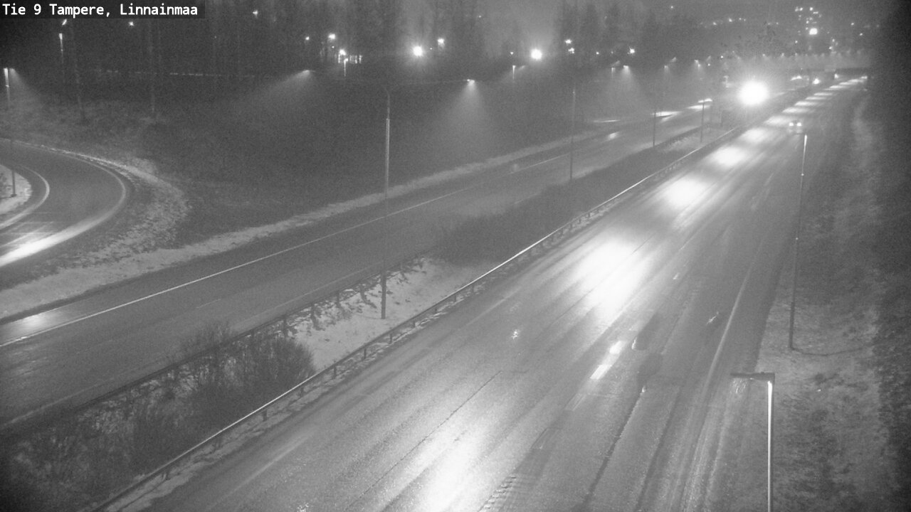 Weather Camera Image Väg 9 Tammerfors, Linnainmaa, Tampere, Pirkanmaa