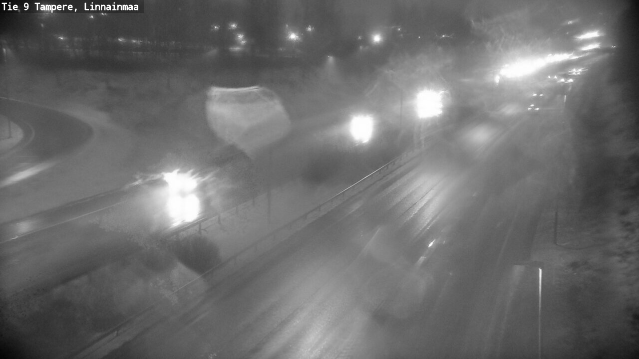 Weather Camera Image Väg 9 Tammerfors, Linnainmaa, Tampere, Pirkanmaa