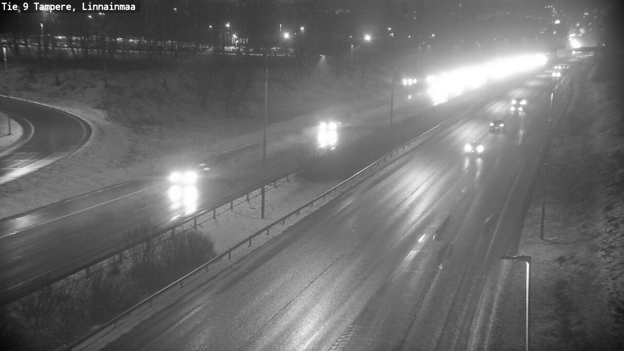 Weather Camera Image Väg 9 Tammerfors, Linnainmaa, Tampere, Pirkanmaa