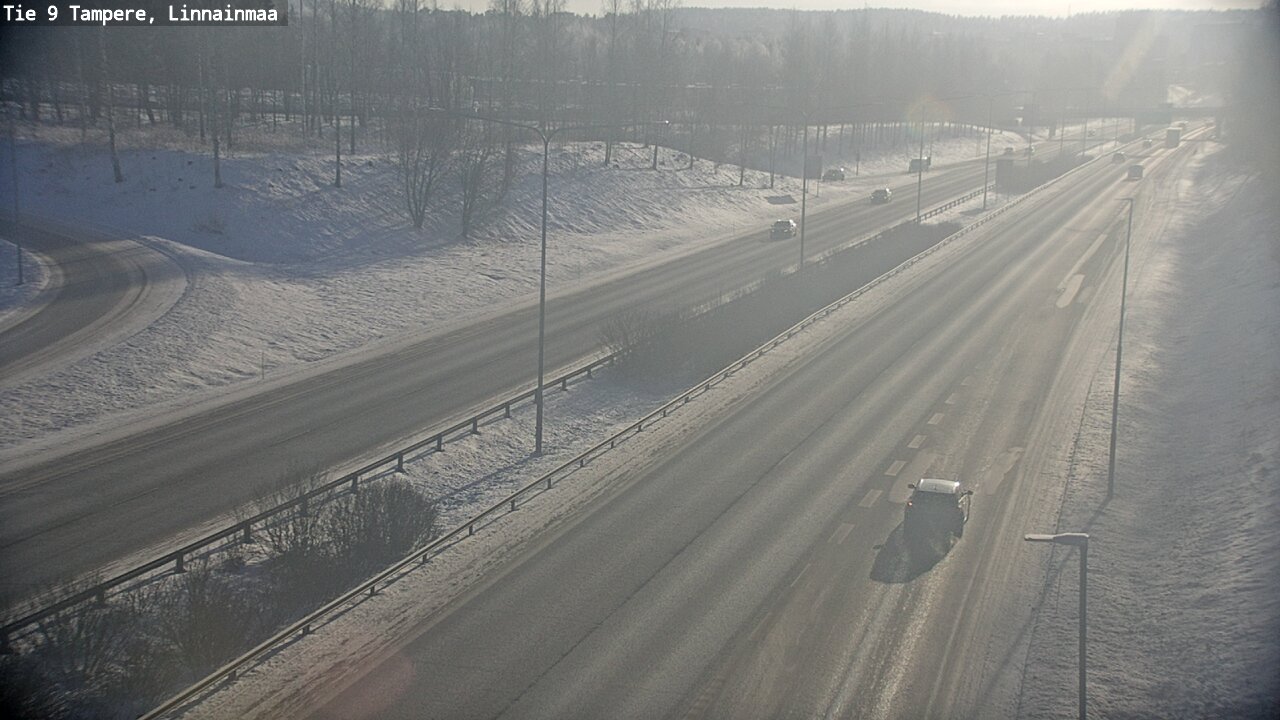 Weather Camera Image Väg 9 Tammerfors, Linnainmaa, Tampere, Pirkanmaa