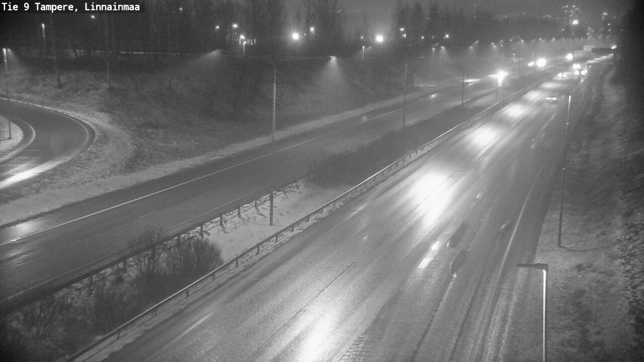 Weather Camera Image Väg 9 Tammerfors, Linnainmaa, Tampere, Pirkanmaa