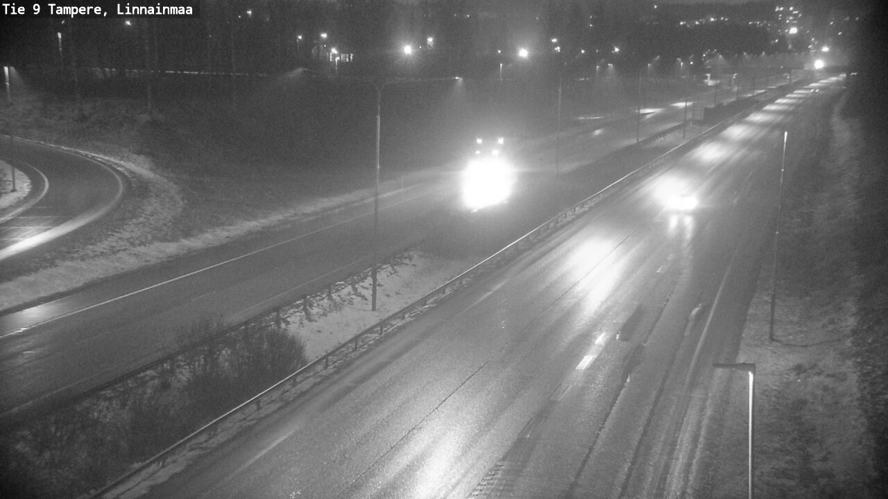 Weather Camera Image Väg 9 Tammerfors, Linnainmaa, Tampere, Pirkanmaa