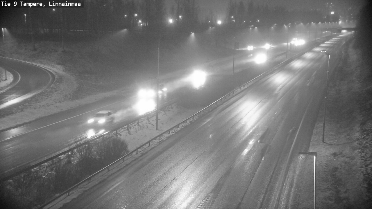 Weather Camera Image Väg 9 Tammerfors, Linnainmaa, Tampere, Pirkanmaa