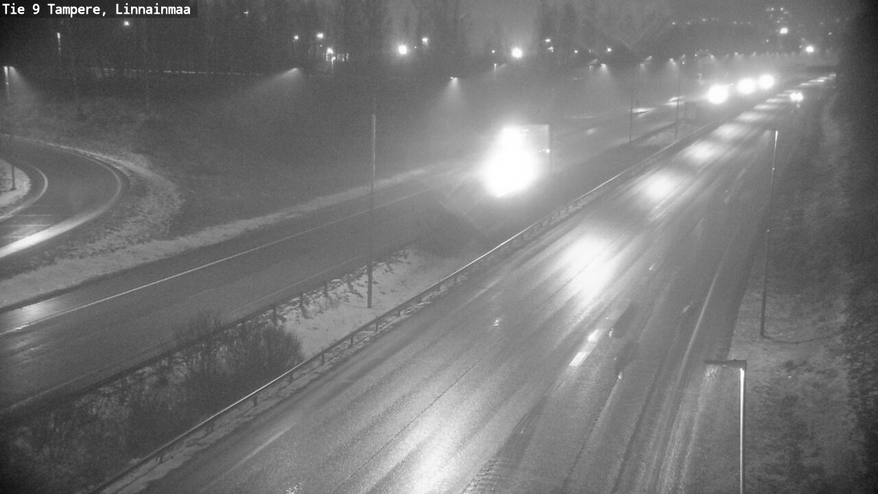 Weather Camera Image Väg 9 Tammerfors, Linnainmaa, Tampere, Pirkanmaa