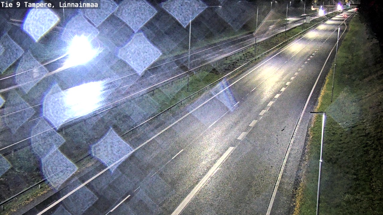 Weather Camera Image Väg 9 Tammerfors, Linnainmaa, Tampere, Pirkanmaa