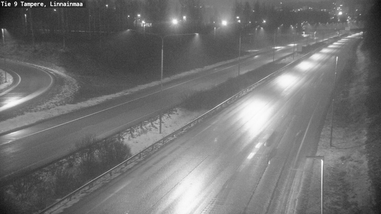 Weather Camera Image Väg 9 Tammerfors, Linnainmaa, Tampere, Pirkanmaa