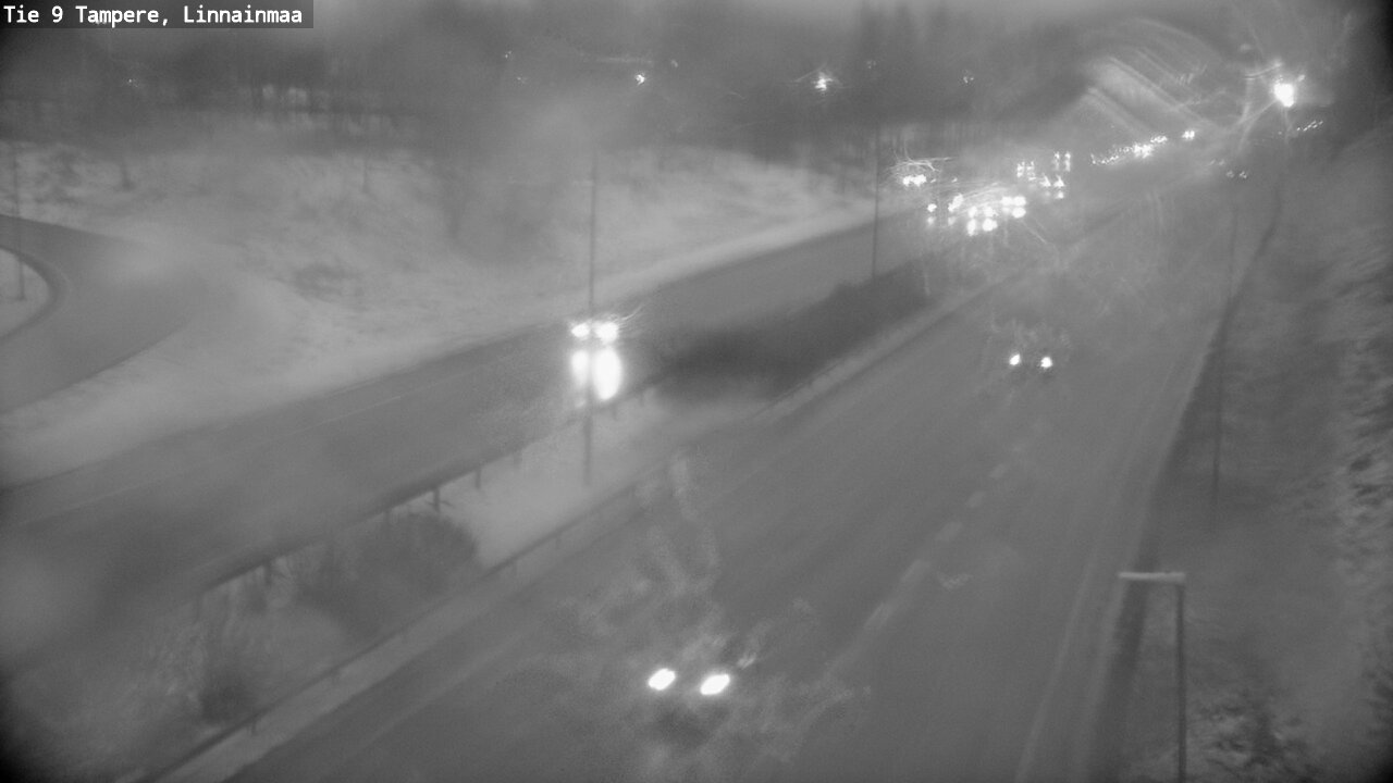 Weather Camera Image Väg 9 Tammerfors, Linnainmaa, Tampere, Pirkanmaa