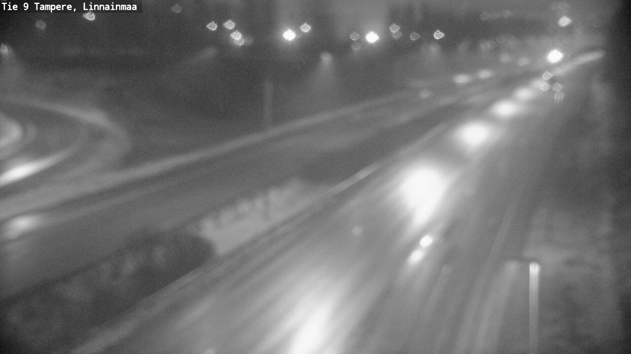 Weather Camera Image Väg 9 Tammerfors, Linnainmaa, Tampere, Pirkanmaa