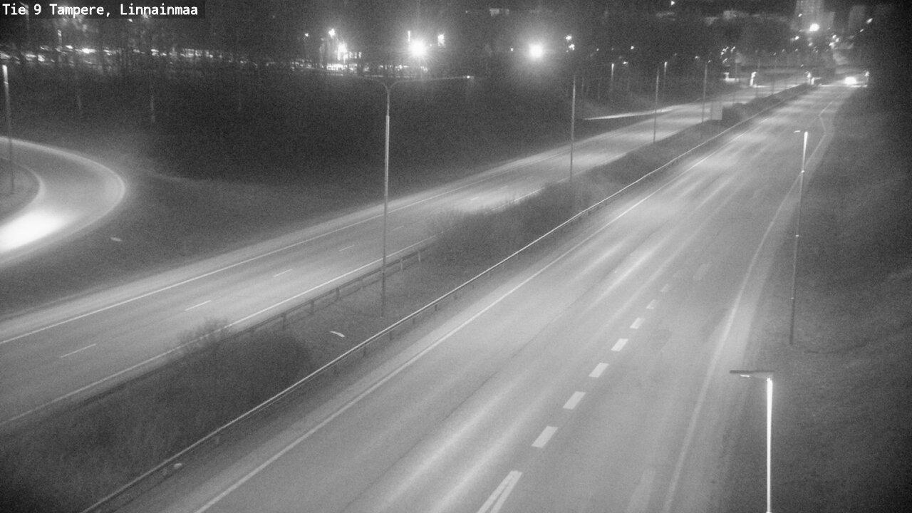 Weather Camera Image Väg 9 Tammerfors, Linnainmaa, Tampere, Pirkanmaa