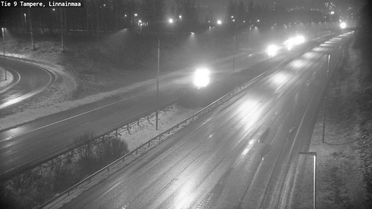 Weather Camera Image Väg 9 Tammerfors, Linnainmaa, Tampere, Pirkanmaa