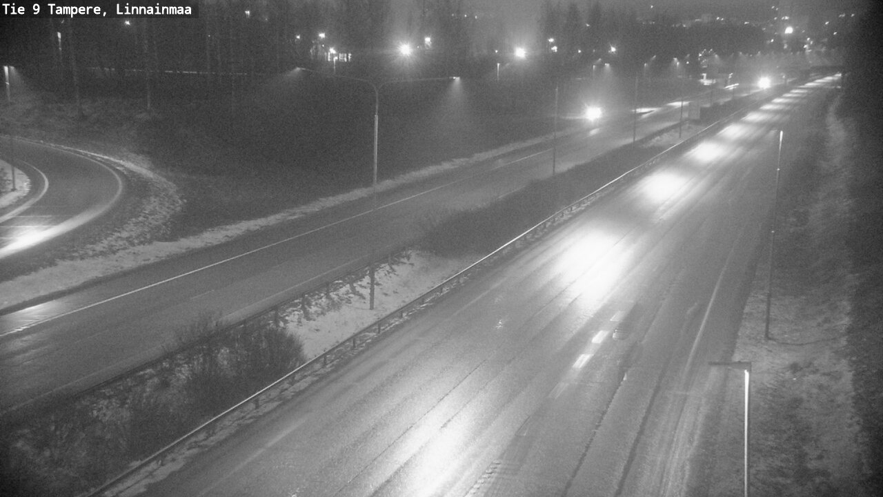 Weather Camera Image Väg 9 Tammerfors, Linnainmaa, Tampere, Pirkanmaa