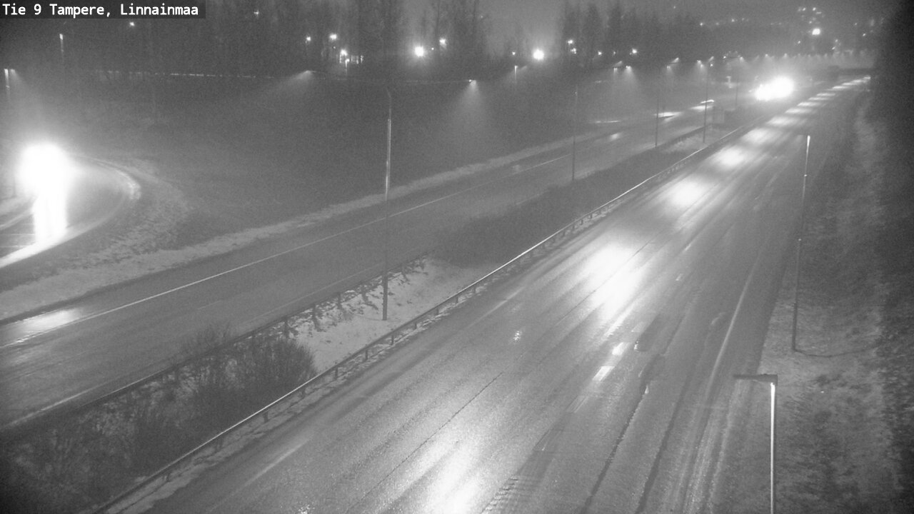 Weather Camera Image Väg 9 Tammerfors, Linnainmaa, Tampere, Pirkanmaa