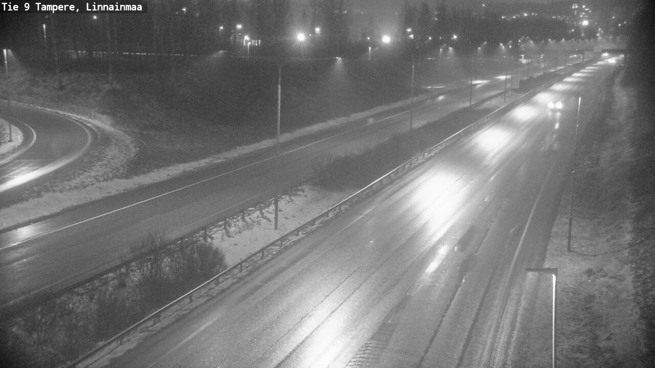 Weather Camera Image Väg 9 Tammerfors, Linnainmaa, Tampere, Pirkanmaa