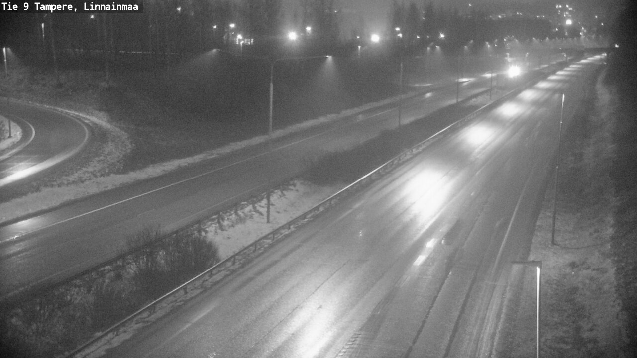 Weather Camera Image Väg 9 Tammerfors, Linnainmaa, Tampere, Pirkanmaa