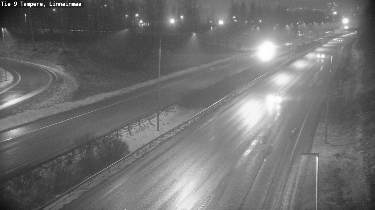 Weather Camera Image Väg 9 Tammerfors, Linnainmaa, Tampere, Pirkanmaa