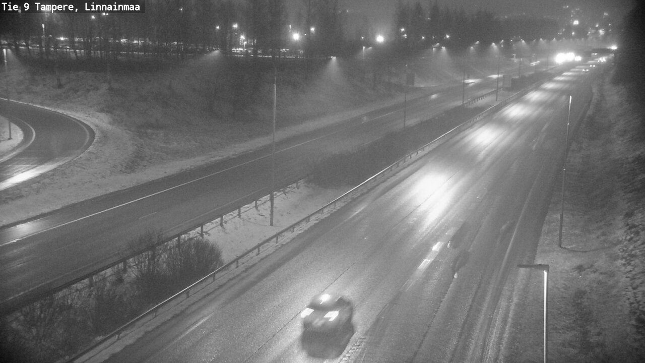 Weather Camera Image Väg 9 Tammerfors, Linnainmaa, Tampere, Pirkanmaa