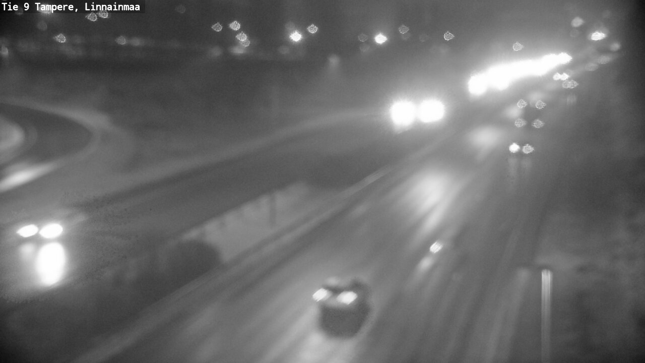 Weather Camera Image Väg 9 Tammerfors, Linnainmaa, Tampere, Pirkanmaa