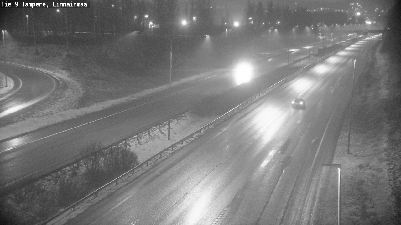 Weather Camera Image Väg 9 Tammerfors, Linnainmaa, Tampere, Pirkanmaa