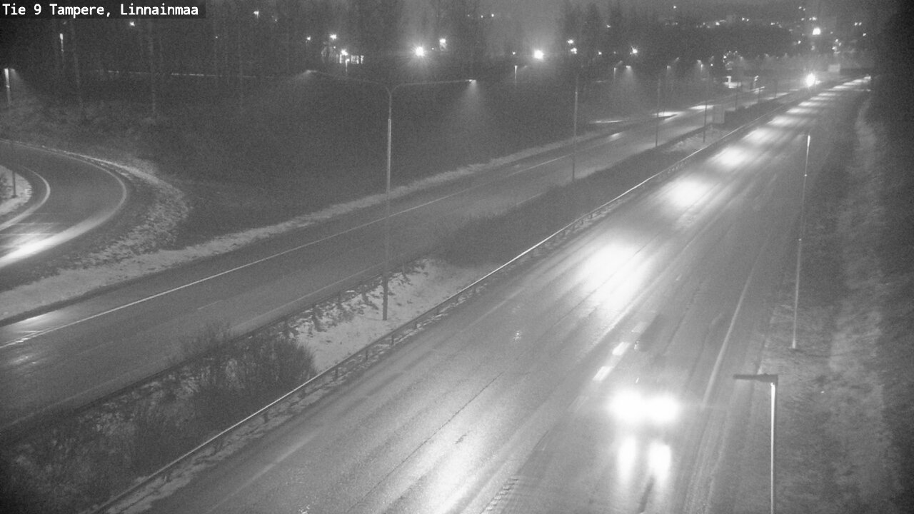 Weather Camera Image Väg 9 Tammerfors, Linnainmaa, Tampere, Pirkanmaa