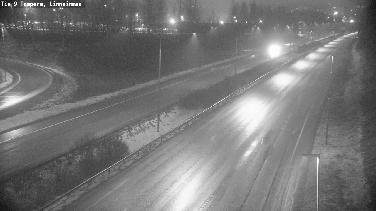 Weather Camera Image Väg 9 Tammerfors, Linnainmaa, Tampere, Pirkanmaa