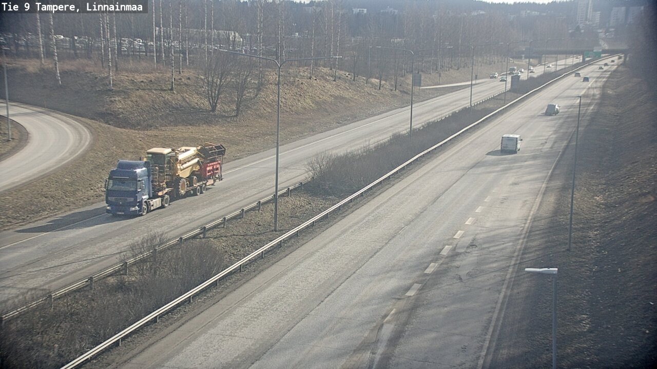 Weather Camera Image Road 9 Tampere, Linnainmaa, Tampere, Pirkanmaa