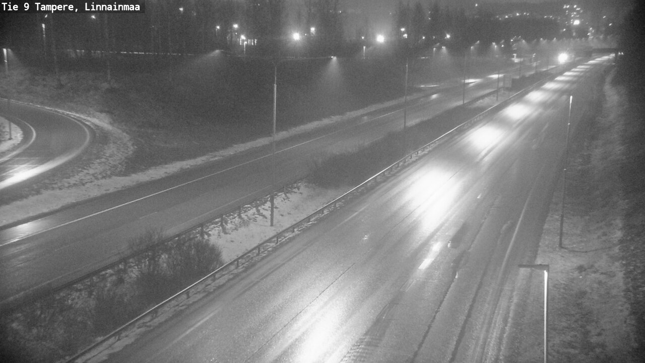 Weather Camera Image Väg 9 Tammerfors, Linnainmaa, Tampere, Pirkanmaa
