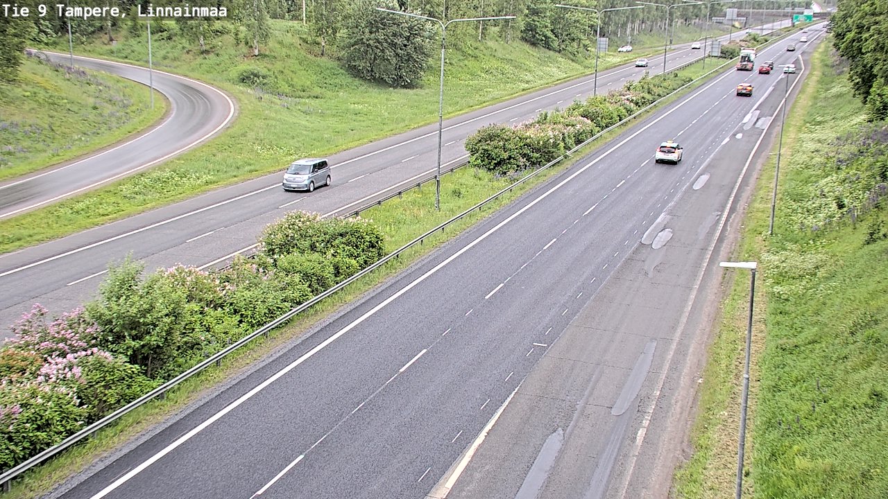 Weather Camera Image Road 9 Tampere, Linnainmaa, Tampere, Pirkanmaa