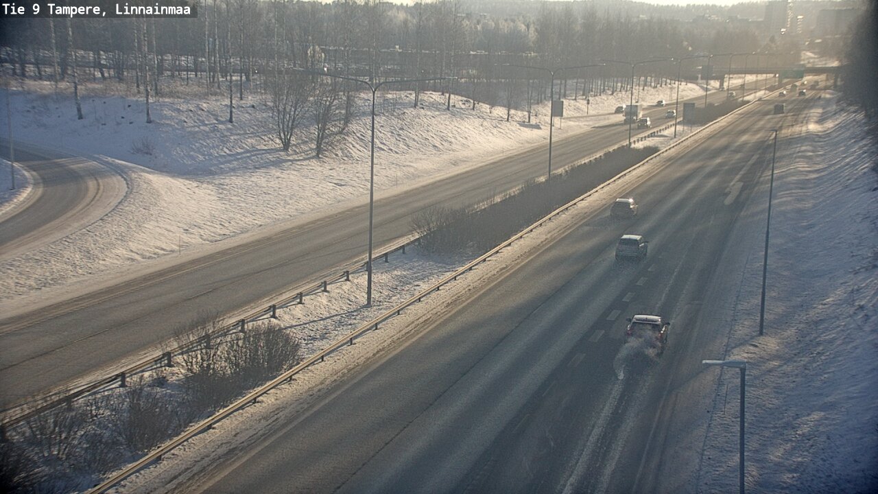 Weather Camera Image Väg 9 Tammerfors, Linnainmaa, Tampere, Pirkanmaa