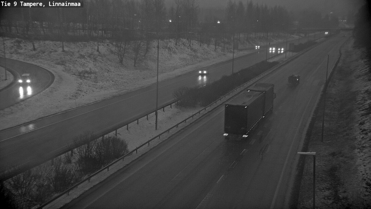 Weather Camera Image Väg 9 Tammerfors, Linnainmaa, Tampere, Pirkanmaa