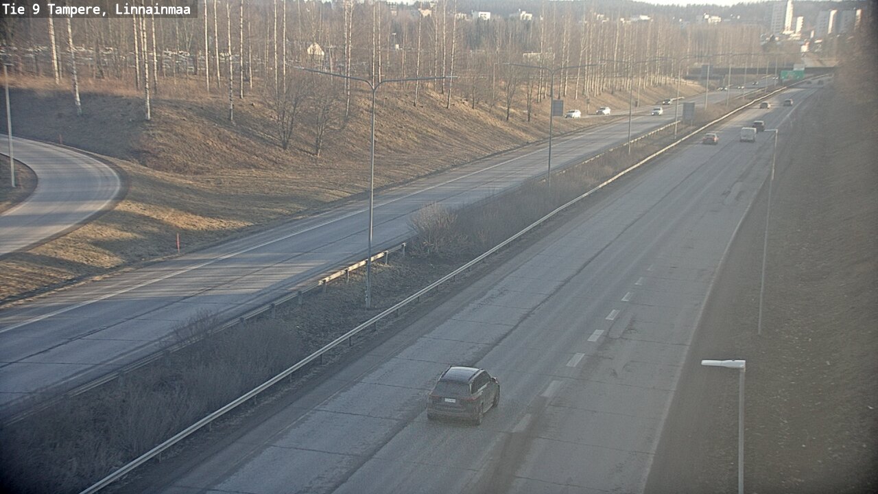 Weather Camera Image Väg 9 Tammerfors, Linnainmaa, Tampere, Pirkanmaa