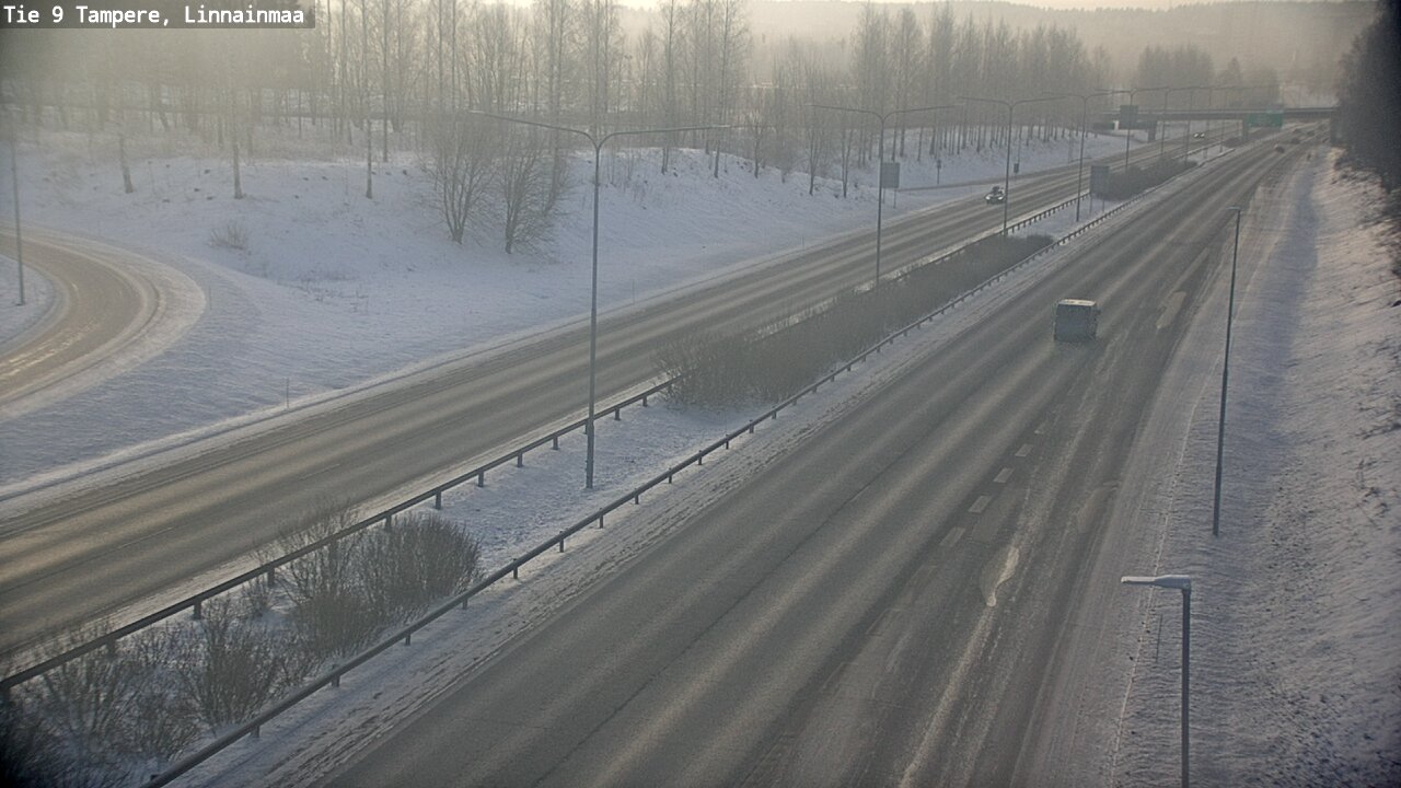 Weather Camera Image Väg 9 Tammerfors, Linnainmaa, Tampere, Pirkanmaa