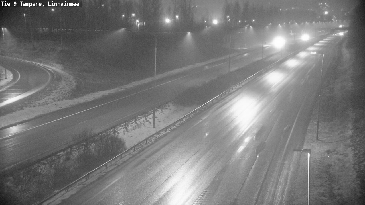 Weather Camera Image Väg 9 Tammerfors, Linnainmaa, Tampere, Pirkanmaa
